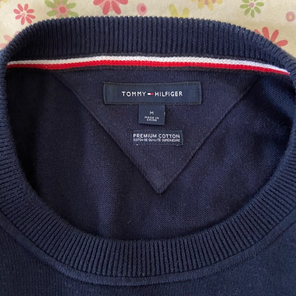 Tommy Hilfiger crewneck vest navy - Picture 3 of 3